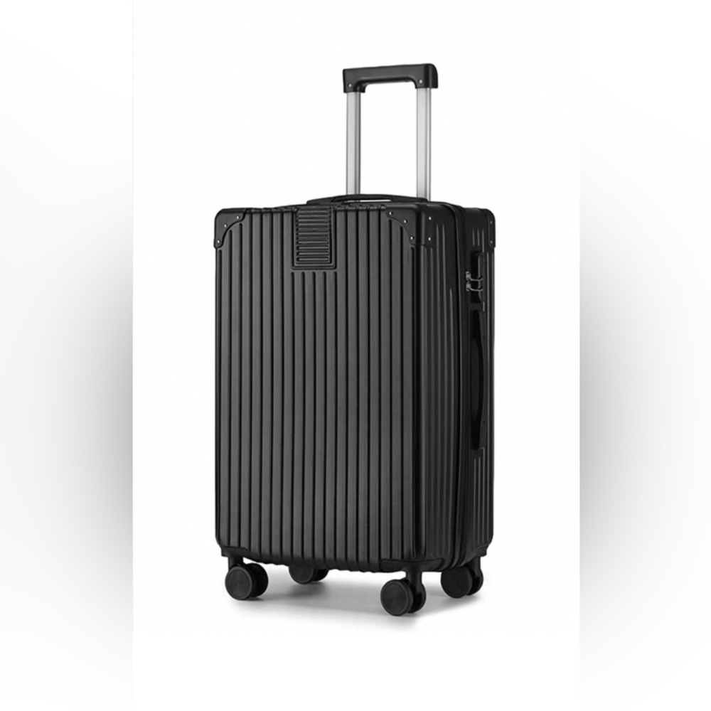 24” luggage/suitcase with combination lock (Black)